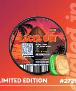 100mg - Laces Out (C*ndy Fumez x Pink Animal Mints) #2729 - Rosin Gummies (10pk)
