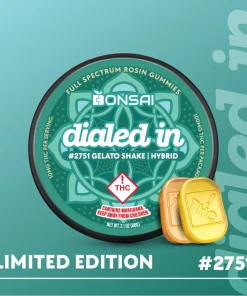 100mg - Gelato Shake #2751 - Rosin Gummies (10pk)