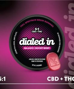 Rocket Berry | 10pk 100mg 1:5 THC:CBD Rosin Gummies